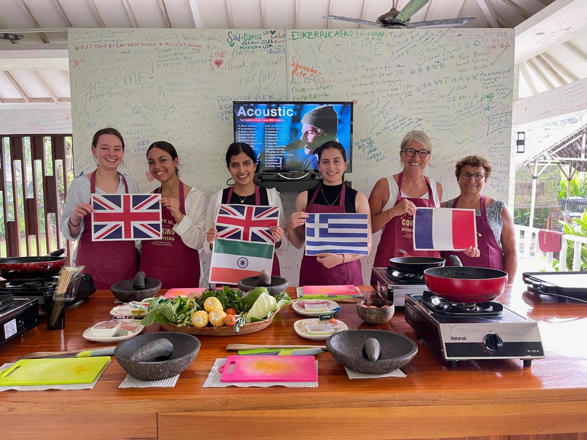 Anggrek Putih Lombok Cooking Class And Homestay Senggigi Eksteriør bilde
